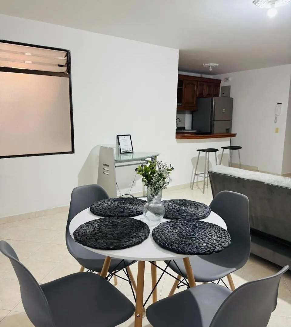 아파트 Apartamento Completo 3 Habitaciones Laureles-Estadio Hasta 6 Personas 메딜린